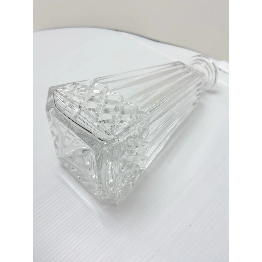 Waterford Crystal Lissadel Decanter Irish Lead Crystal Barware w/ Stopper